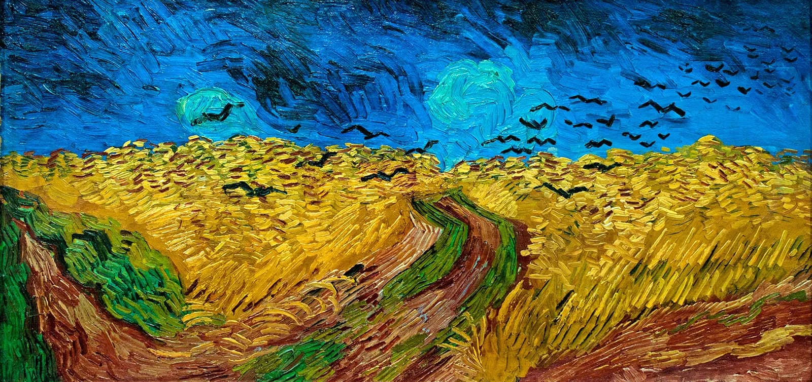 Van Gogh's Wheatfield with Crows
